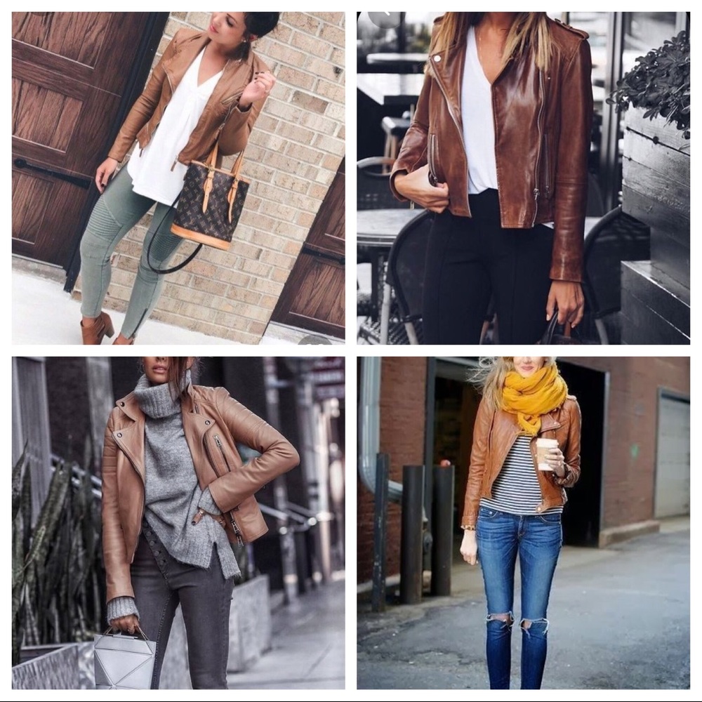 Leather jacket